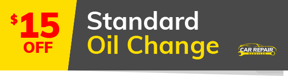 Coupon for a $15 OFF for Standard Oil Change at Kernersville Auto Center