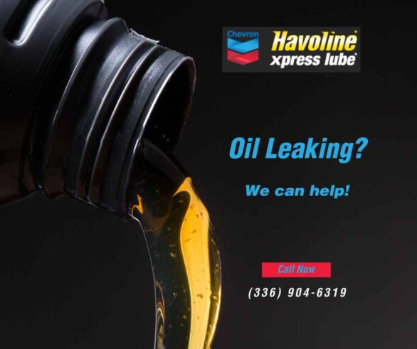 oil leaking from your car